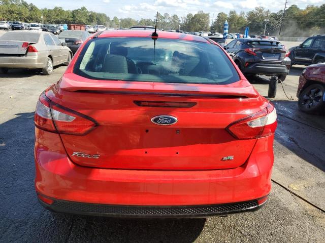 1FAHP3F28CL234730 - 2012 FORD FOCUS SE RED photo 6