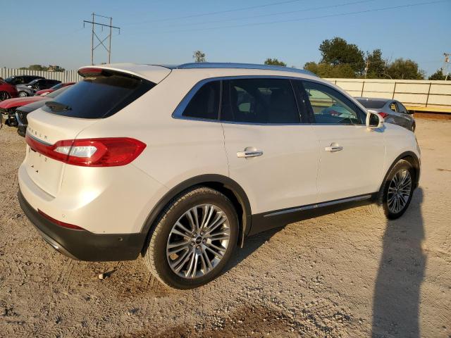 2LMPJ6LR5GBL67462 - 2016 LINCOLN MKX RESERVE Սպիտակ լուսանկար 3