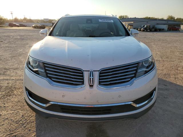 2LMPJ6LR5GBL67462 - 2016 LINCOLN MKX RESERVE Սպիտակ լուսանկար 5
