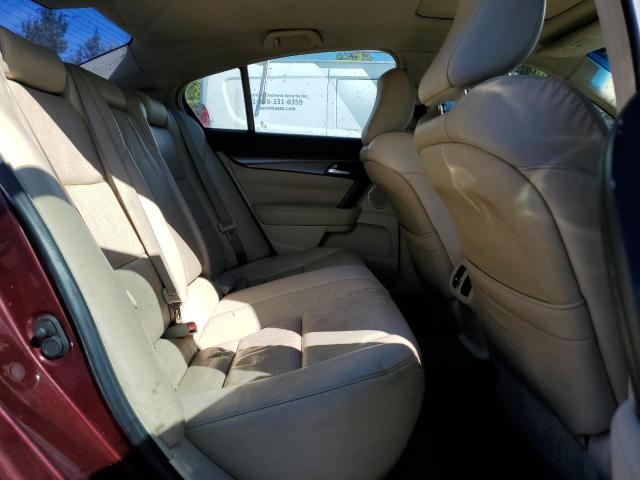 19UUA8F59DA017056 - 2013 ACURA TL TECH MAROON photo 10