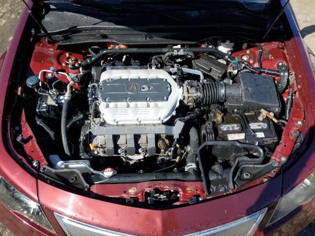 19UUA8F59DA017056 - 2013 ACURA TL TECH MAROON photo 11