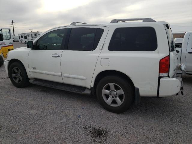 5N1BA08A27N713946 - 2007 NISSAN ARMADA SE WHITE photo 2