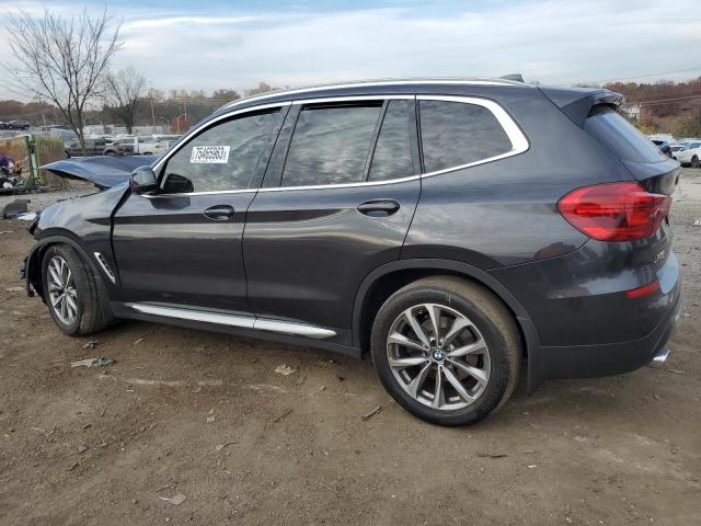 5UXTR9C59KLE15447 - 2019 BMW X3 XDRIVE30I GRAY photo 2