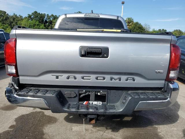 5TFAZ5CN2MX102430 - 2021 TOYOTA TACOMA DOUBLE CAB SILVER photo 6