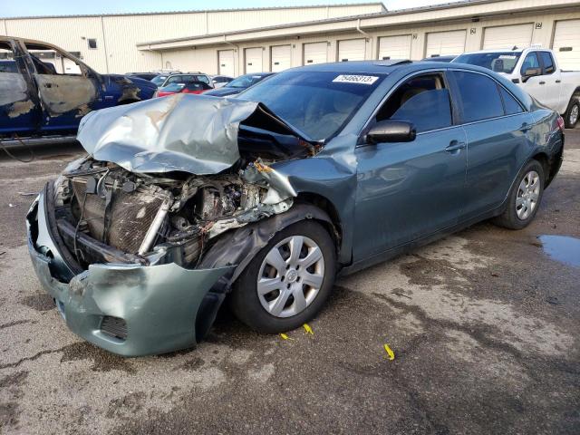 4T1BF3EK3BU711511 - 2011 TOYOTA CAMRY BASE TEAL photo 1