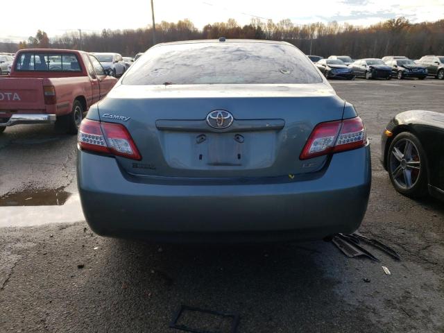 4T1BF3EK3BU711511 - 2011 TOYOTA CAMRY BASE TEAL photo 6