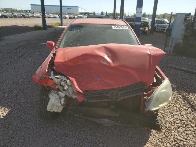 2T1KR32E07C630206 - 2007 TOYOTA COROLLA MA XR RED photo 5