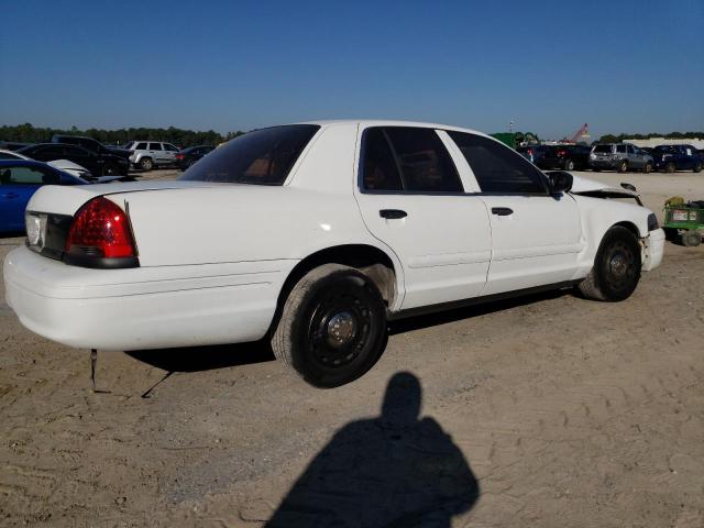 2FAFP71W74X129576 - 2004 FORD CROWN VICT POLICE INTERCEPTOR WHITE photo 3