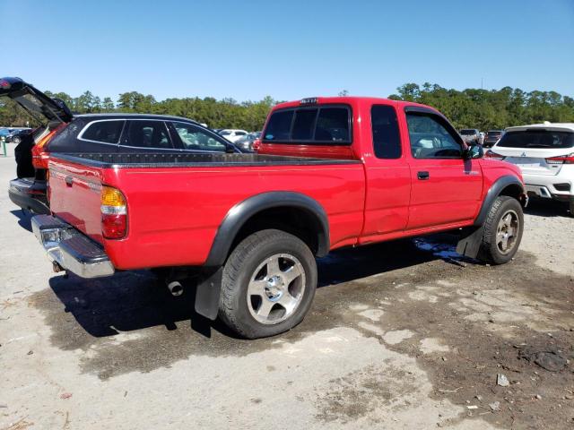 5TESM92N24Z421170 - 2004 TOYOTA TACOMA XTRACAB PRERUNNER წითელი ფოტო 3