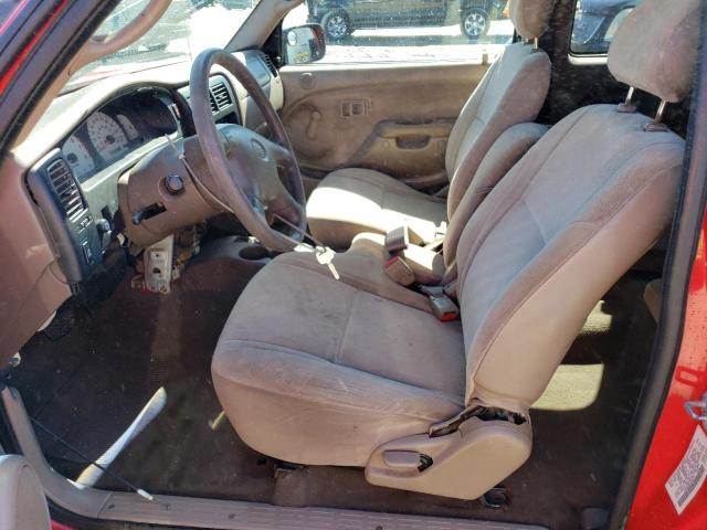 5TESM92N24Z421170 - 2004 TOYOTA TACOMA XTRACAB PRERUNNER წითელი ფოტო 7