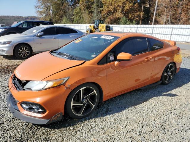 2HGFG4A57FH701891 - 2015 HONDA CIVIC SI ORANGE photo 1