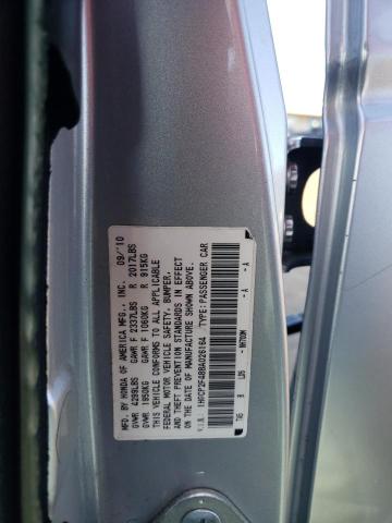 1HGCP2F48BA026164 - 2011 HONDA ACCORD LXP SILVER photo 12