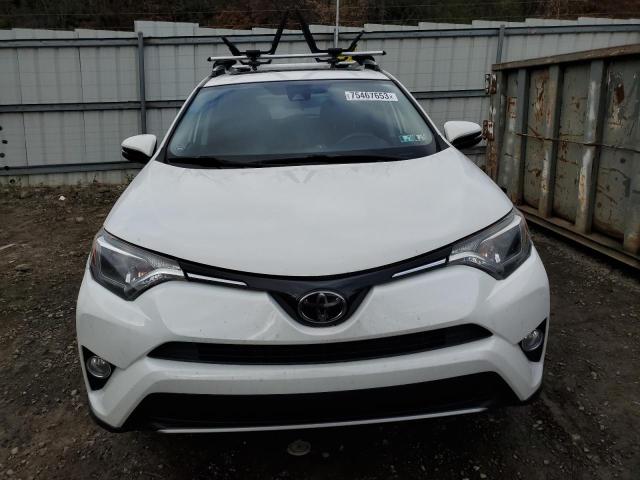 JTMRFREV0JJ722854 - 2018 TOYOTA RAV4 ADVENTURE WHITE photo 5