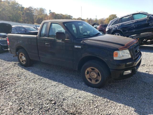 1FTRF12295KD57523 - 2005 FORD F150 BLACK photo 4