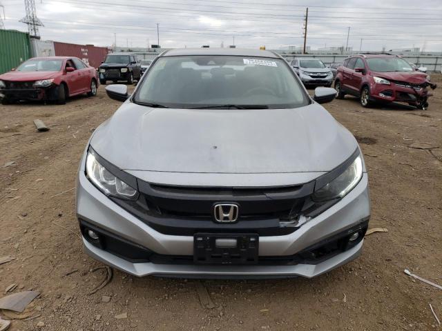 2HGFC2F67KH598175 - 2019 HONDA CIVIC LX SILVER photo 5