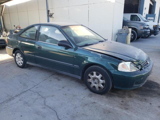 1HGEJ6225YL129481 - 2000 HONDA CIVIC DX GREEN photo 4