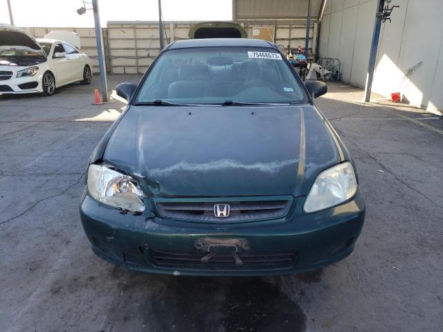 1HGEJ6225YL129481 - 2000 HONDA CIVIC DX GREEN photo 5