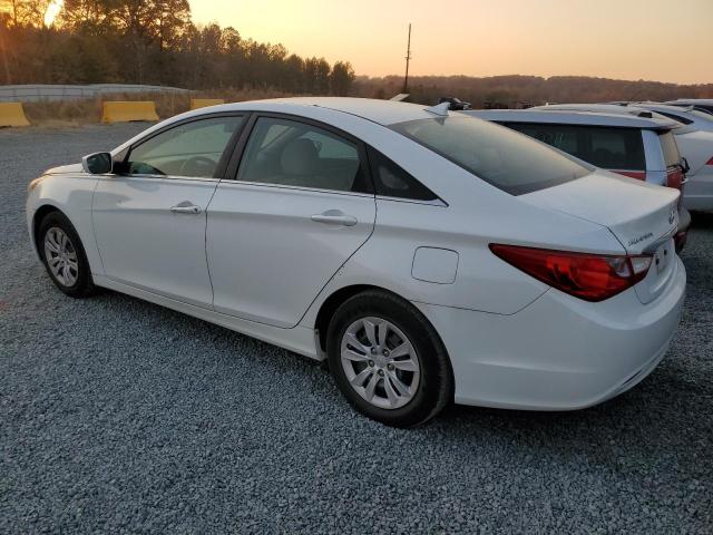 5NPEB4ACXBH244924 - 2011 HYUNDAI SONATA GLS WHITE photo 2