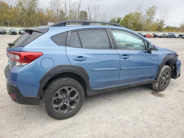 JF2GTHSC2MH354770 - 2021 SUBARU CROSSTREK SPORT BLUE photo 3