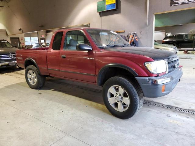 4TASN92N2YZ615983 - 2000 TOYOTA TACOMA XTRACAB PRERUNNER წითელი ფოტო 4