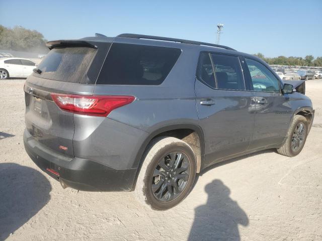 1GNERJKW1MJ101140 - 2021 CHEVROLET TRAVERSE RS GRAY photo 3