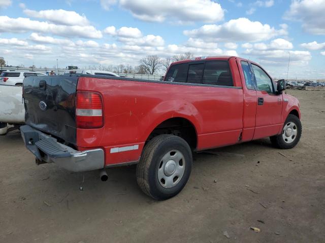 1FTVF12504NB23518 - 2004 FORD F150 CC 4X RED photo 3