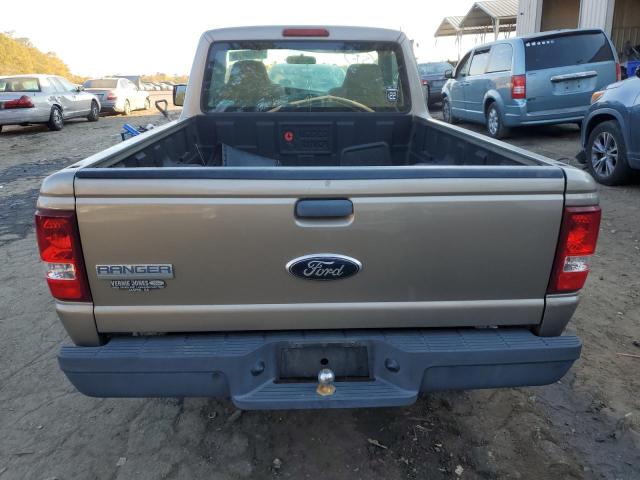 1FTYR10D46PA28613 - 2006 FORD RANGER GOLD photo 6