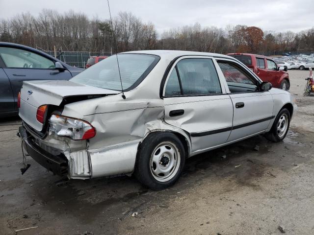 1Y1SK5286YZ425843 - 2000 CHEVROLET GEO PRIZM BASE SILVER photo 3
