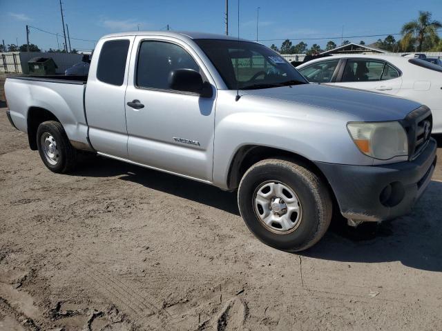 5TETX22N47Z346608 - 2007 TOYOTA TACOMA ACCESS CAB ვერცხლისფერი ფოტო 4