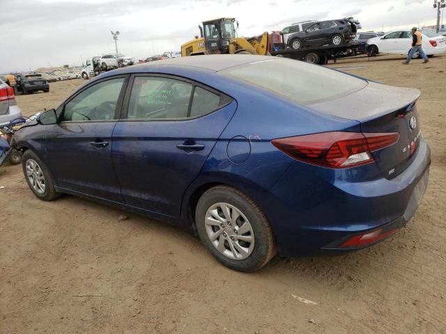 5NPD74LF1KH434602 - 2019 HYUNDAI ELANTRA SE BLUE photo 2