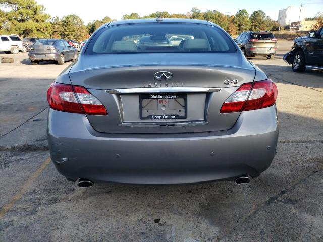 JN1BY1APXEM260105 - 2014 INFINITI Q70 3.7 GRAY photo 6