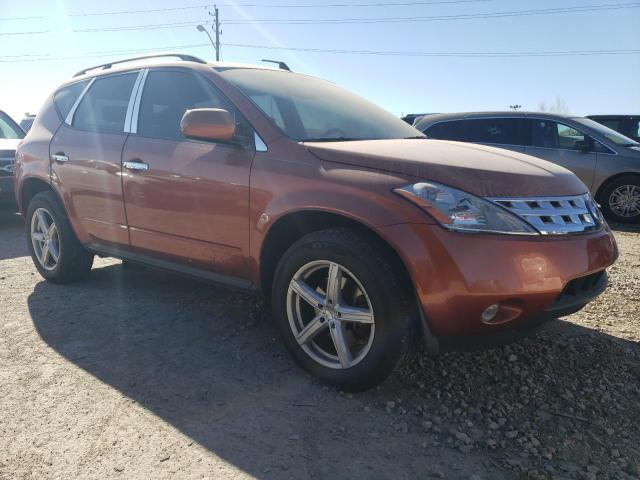 JN8AZ08WX4W333798 - 2004 NISSAN MURANO SL ORANGE photo 4