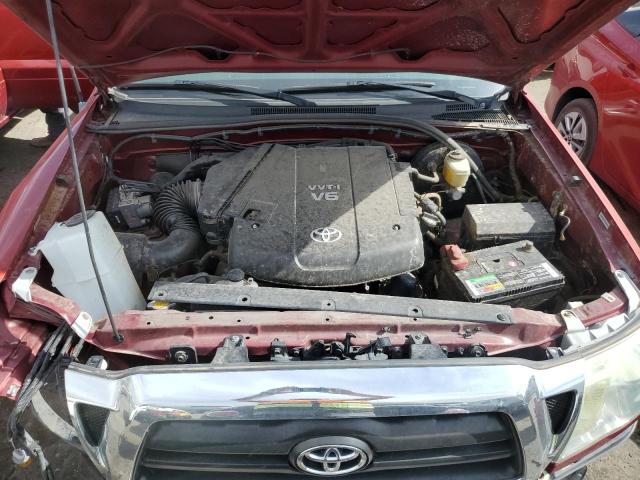 5TETU62N47Z382024 - 2007 TOYOTA TACOMA PRERUNNER ACCESS CAB RED photo 11