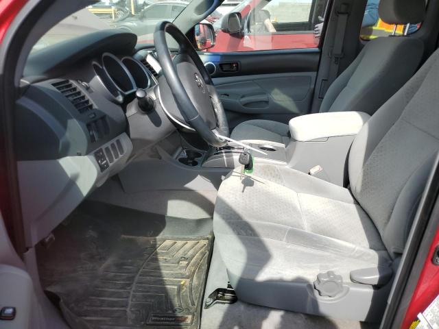 5TETU62N47Z382024 - 2007 TOYOTA TACOMA PRERUNNER ACCESS CAB RED photo 7