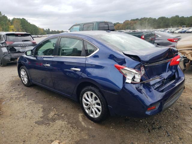 3N1AB7AP9KY364254 - 2019 NISSAN SENTRA S BLUE photo 2