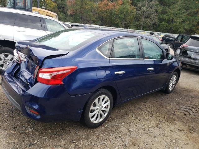 3N1AB7AP9KY364254 - 2019 NISSAN SENTRA S BLUE photo 3