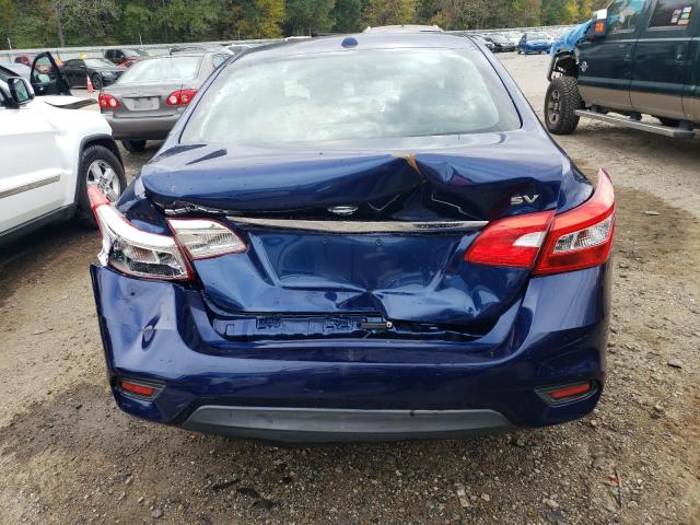 3N1AB7AP9KY364254 - 2019 NISSAN SENTRA S BLUE photo 6