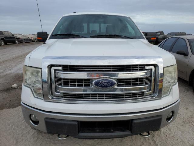 1FTFW1ET7EFB28323 - 2014 FORD F150 SUPERCREW WHITE photo 5