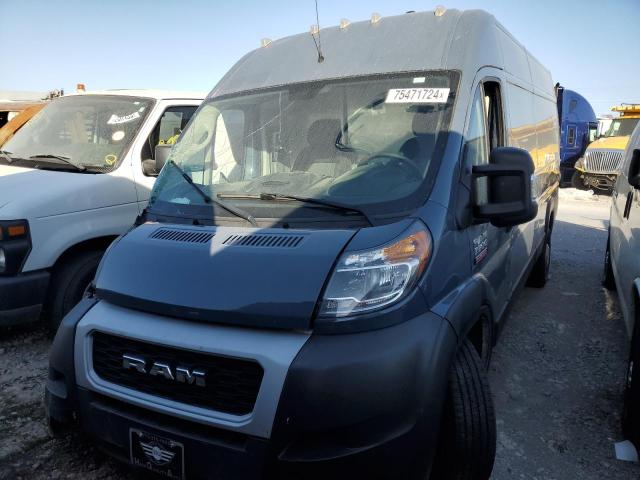 3C6URVJG3KE548611 - 2019 RAM PROMASTER 3500 HIGH ლურჯი ფოტო 1