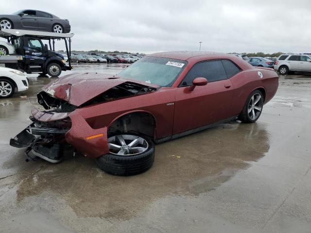 2C3CDYAG2EH310427 - 2014 DODGE CHALLENGER SXT RED photo 1