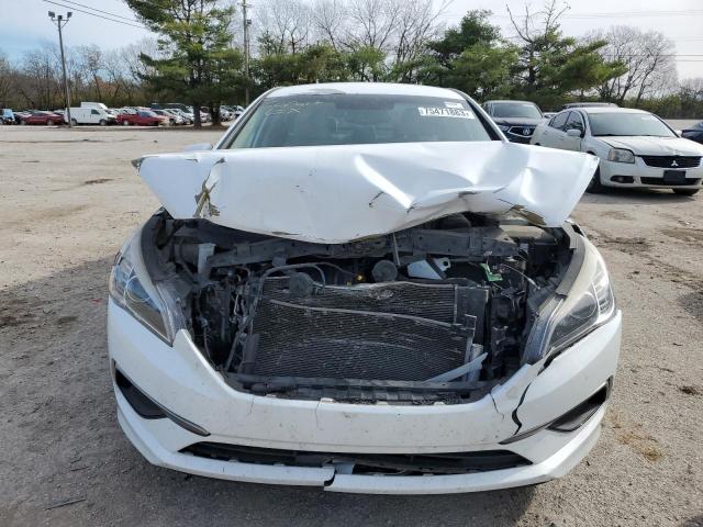 5NPE24AFXGH412496 - 2016 HYUNDAI SONATA SE WHITE photo 5