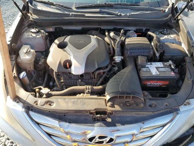 5NPEC4AB6DH569979 - 2013 HYUNDAI SONATA SE SILVER photo 11