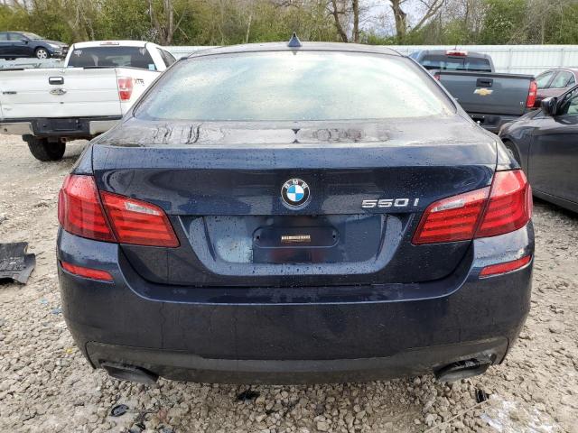 WBAFR9C54BC758241 - 2011 BMW 550 I BLUE photo 6