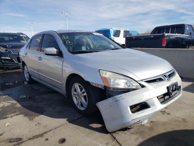 1HGCM66837A086816 - 2007 HONDA ACCORD EX SILVER photo 4