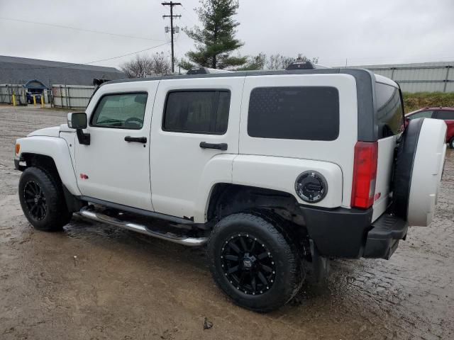 5GTEN43E088202753 - 2008 HUMMER H3 LUXURY WHITE photo 2