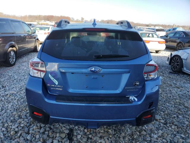 JF2GPBLC9GH251298 - 2016 SUBARU CROSSTREK 2.0I HYBRID TOURING BLUE photo 6