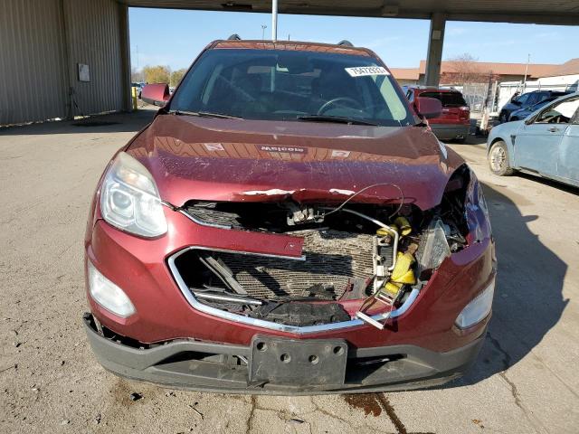 2GNALCEK2G6261954 - 2016 CHEVROLET EQUINOX LT BURGUNDY photo 5