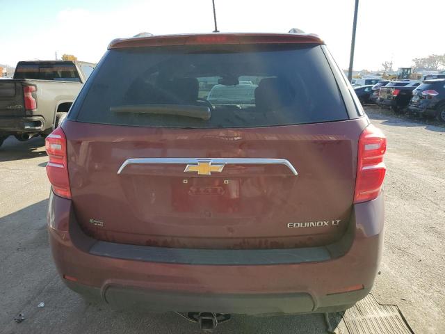 2GNALCEK2G6261954 - 2016 CHEVROLET EQUINOX LT BURGUNDY photo 6