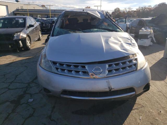 JN8AZ08W66W502878 - 2006 NISSAN MURANO SL SILVER photo 5