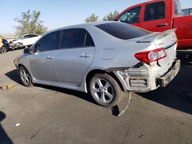 2T1BU4EE2CC910705 - 2012 TOYOTA COROLLA BASE SILVER photo 2